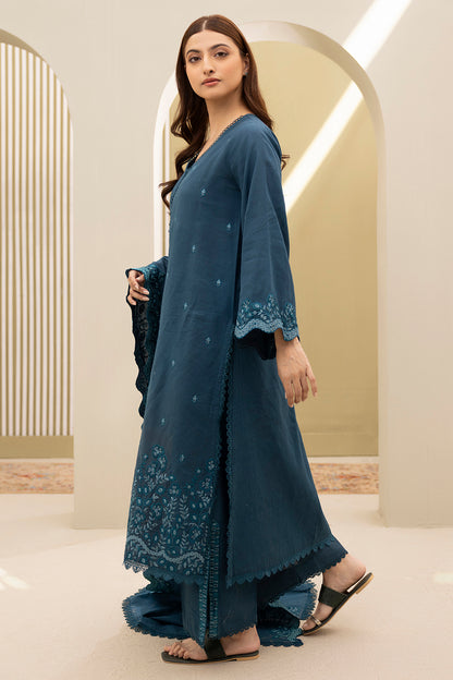 Embroidered Shirt Shalwar Dupatta - 0291