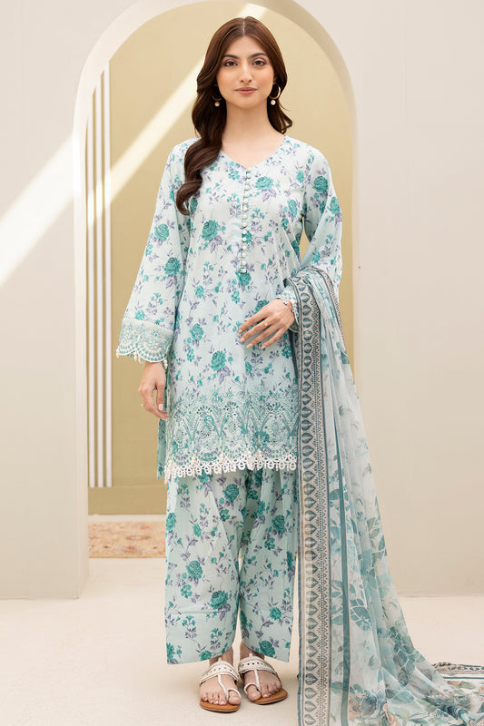 Embroidered Shirt Shalwar Dupatta - 0294