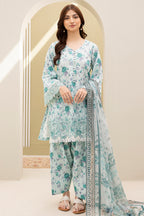 Embroidered Shirt Shalwar Dupatta - 0294