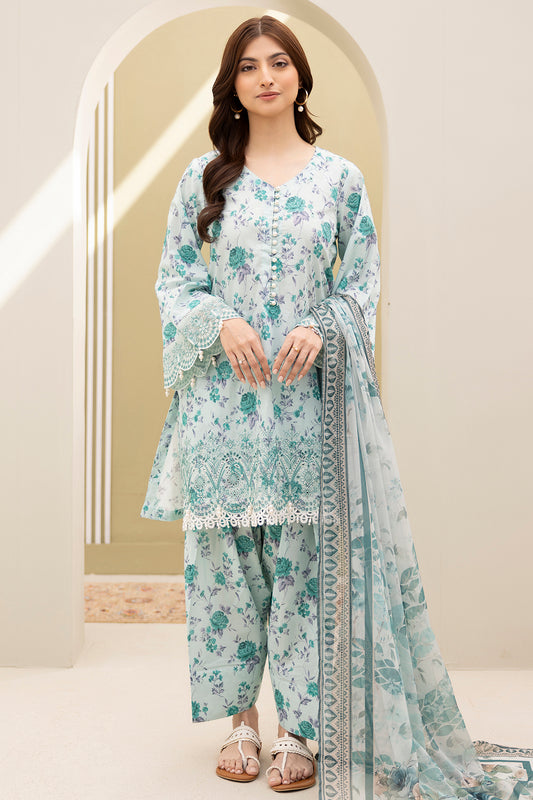 Embroidered Shirt Shalwar Dupatta - 0294