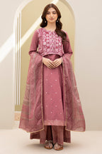 Embroidered Shirt Shalwar Dupatta - 0296