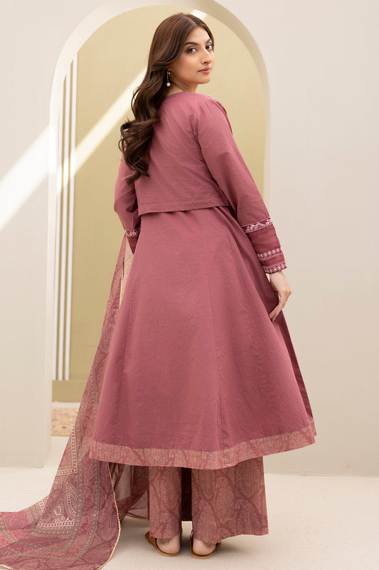 Embroidered Shirt Shalwar Dupatta - 0296