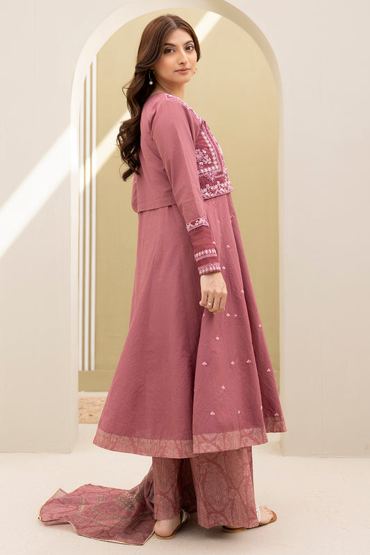 Embroidered Shirt Shalwar Dupatta - 0296