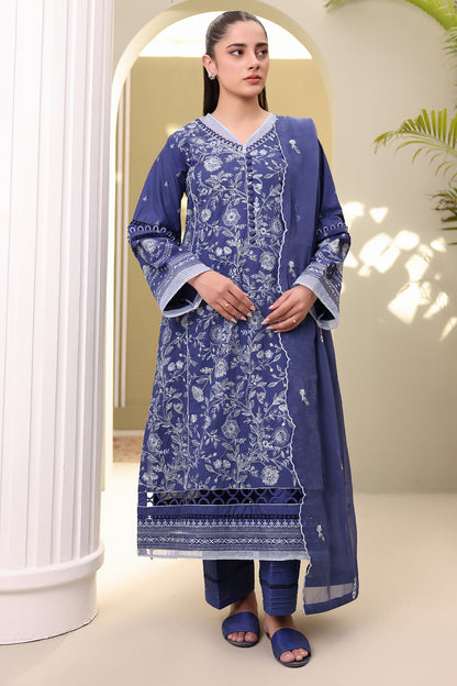 Embroidered Shirt Shalwar Dupatta - 0297