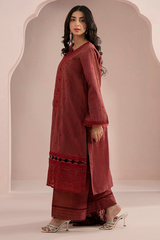 Embroidered Shirt Shalwar Dupatta - 0298