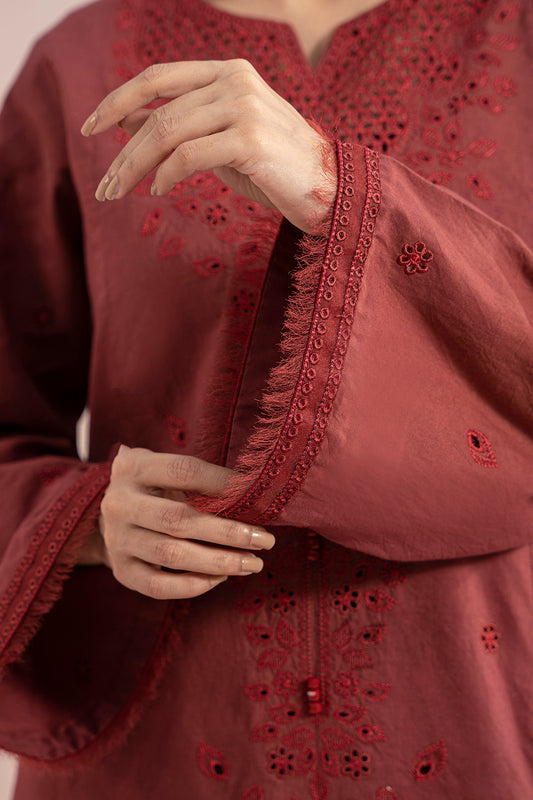 Embroidered Shirt Shalwar Dupatta - 0298