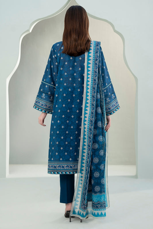 Embroidered Shirt Shalwar Dupatta - 0340