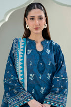 Embroidered Shirt Shalwar Dupatta - 0340