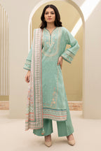 Embroidered Shirt Shalwar Dupatta - 0341