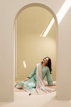 Embroidered Shirt Shalwar Dupatta - 0341