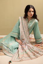 Embroidered Shirt Shalwar Dupatta - 0341