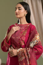 Embroidered Shirt Shalwar Dupatta - 0346