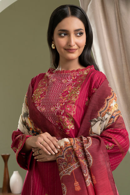 Embroidered Shirt Shalwar Dupatta - 0346