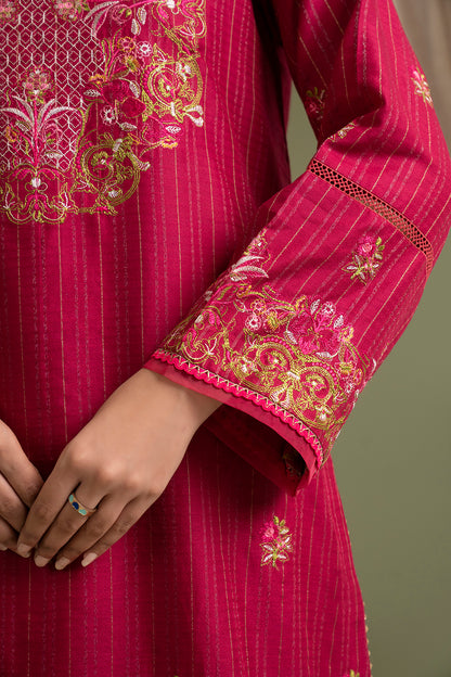 Embroidered Shirt Shalwar Dupatta - 0346