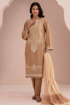 Embroidered Shirt Shalwar Dupatta - 0348