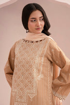 Embroidered Shirt Shalwar Dupatta - 0348
