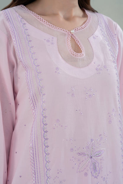 Embroidered Shirt Shalwar Dupatta - 0350