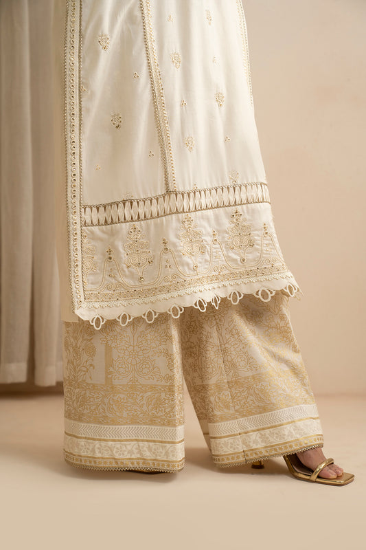 Embroidered Shirt Shalwar Dupatta - 0351