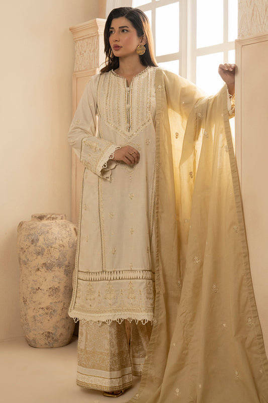 Embroidered Shirt Shalwar Dupatta - 0351