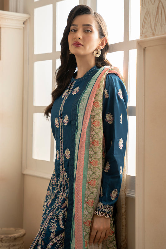Embroidered Shirt Shalwar Dupatta - 0353