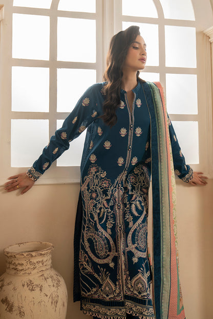 Embroidered Shirt Shalwar Dupatta - 0353