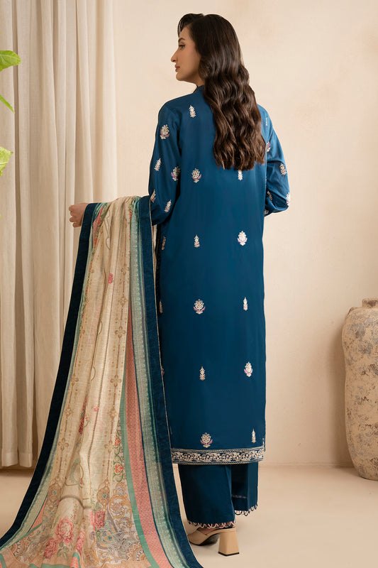 Embroidered Shirt Shalwar Dupatta - 0353