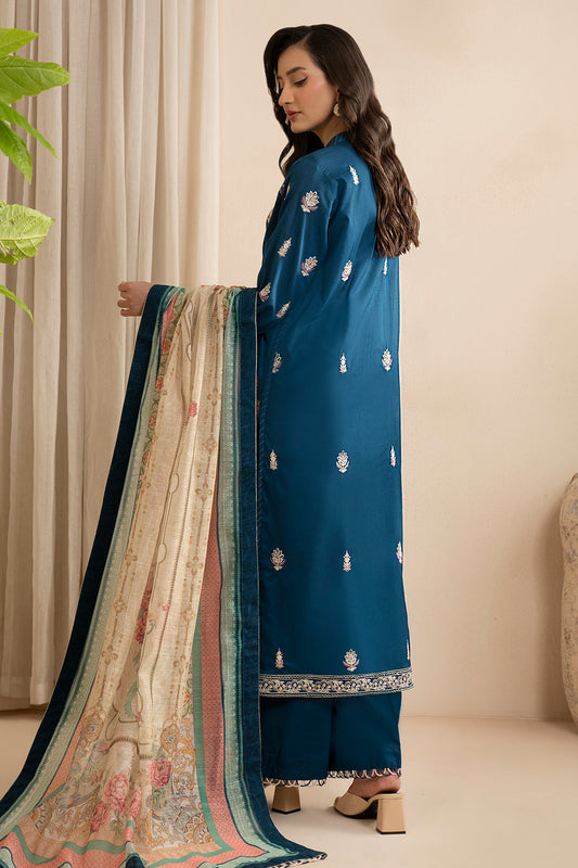 Embroidered Shirt Shalwar Dupatta - 0353