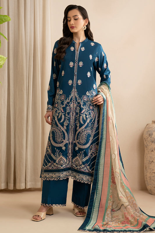 Embroidered Shirt Shalwar Dupatta - 0353