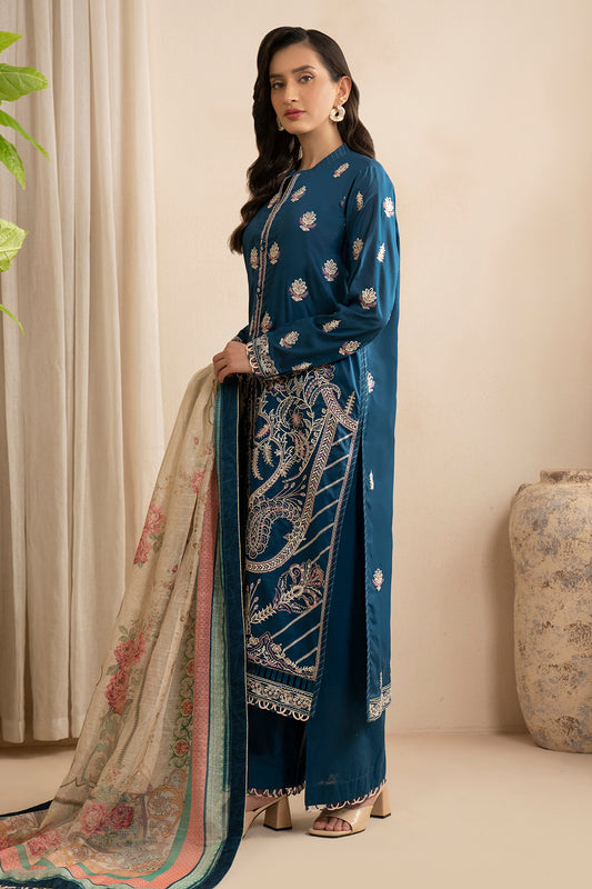 Embroidered Shirt Shalwar Dupatta - 0353
