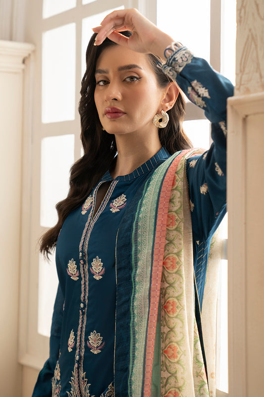 Embroidered Shirt Shalwar Dupatta - 0353