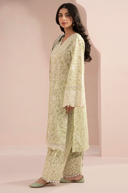 Embroidered Shirt Shalwar Dupatta - 0354