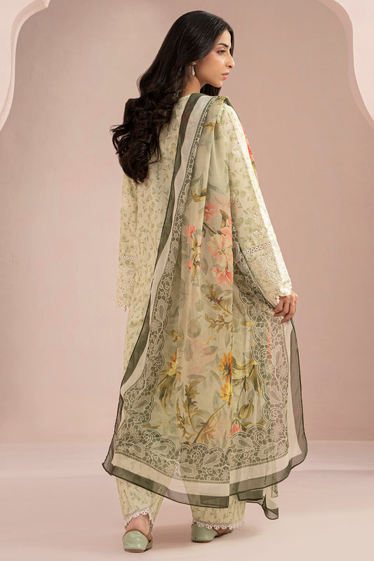 Embroidered Shirt Shalwar Dupatta - 0354