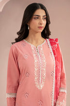 Embroidered Shirt Shalwar Dupatta - 0356