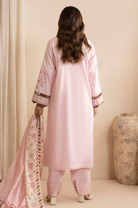 Embroidered Shirt Shalwar Dupatta - 0357