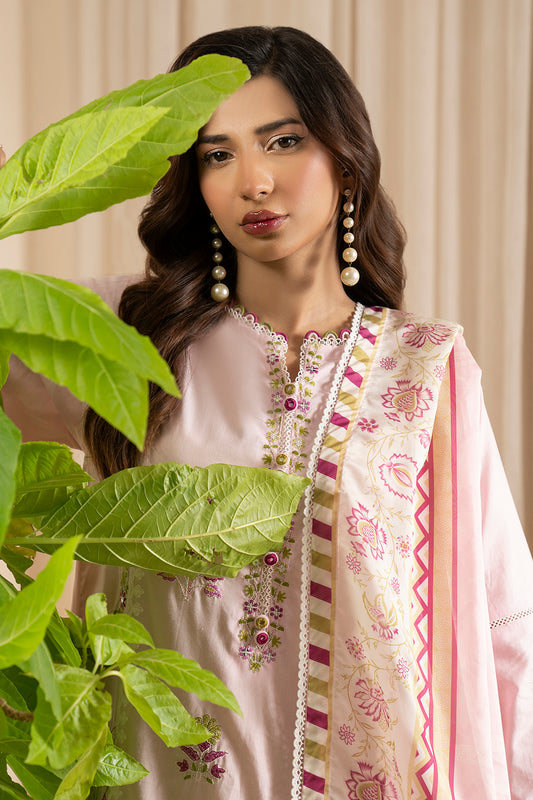 Embroidered Shirt Shalwar Dupatta - 0357