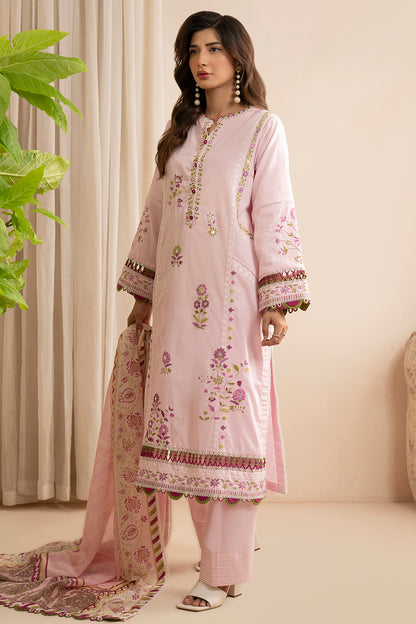 Embroidered Shirt Shalwar Dupatta - 0357
