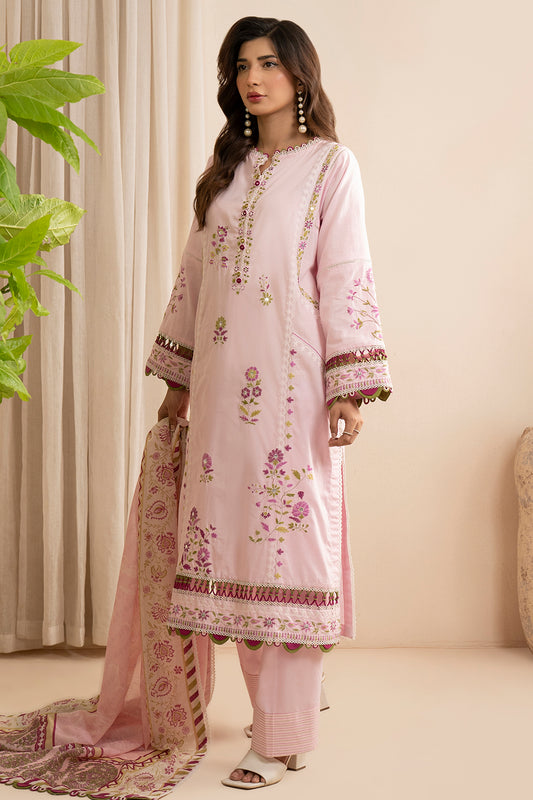 Embroidered Shirt Shalwar Dupatta - 0357