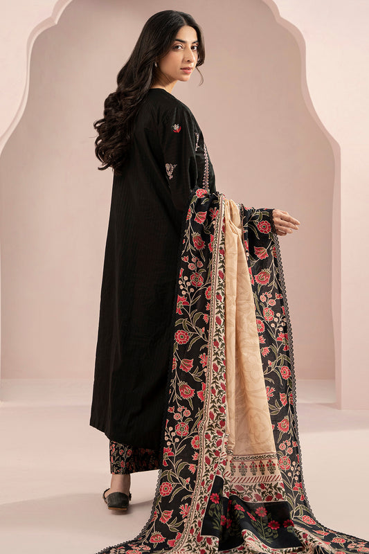 Embroidered Shirt Shalwar Dupatta - 0358