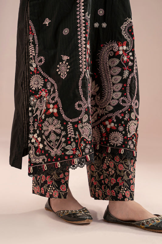Embroidered Shirt Shalwar Dupatta - 0358