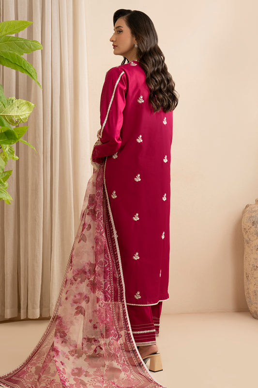 Embroidered Shirt Shalwar Dupatta - 0359