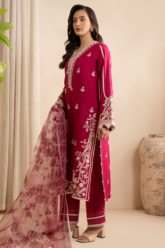 Embroidered Shirt Shalwar Dupatta - 0359