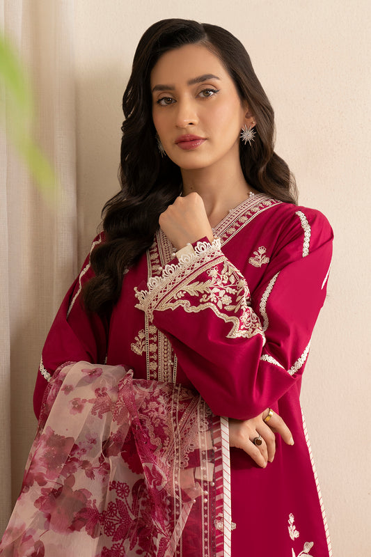 Embroidered Shirt Shalwar Dupatta - 0359