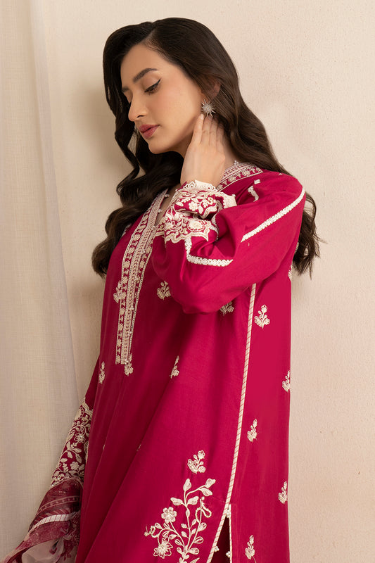 Embroidered Shirt Shalwar Dupatta - 0359