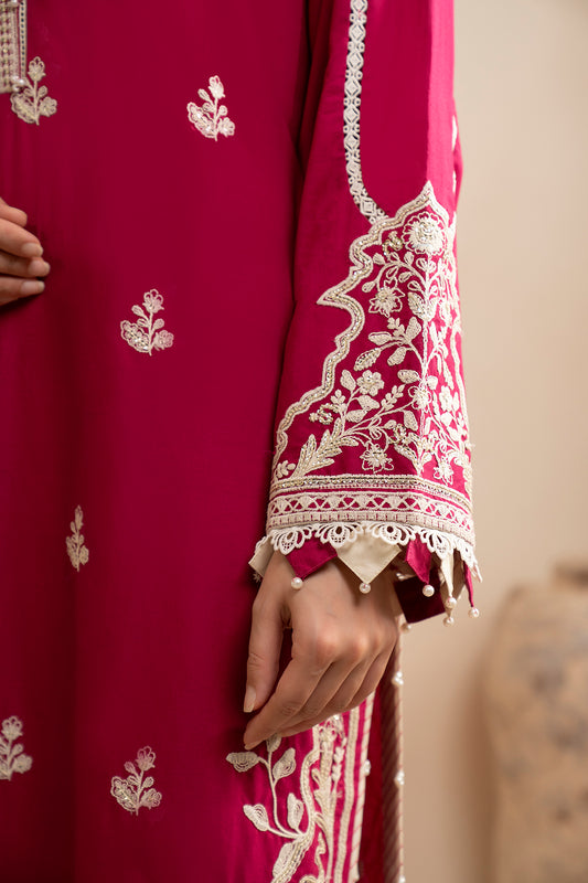 Embroidered Shirt Shalwar Dupatta - 0359