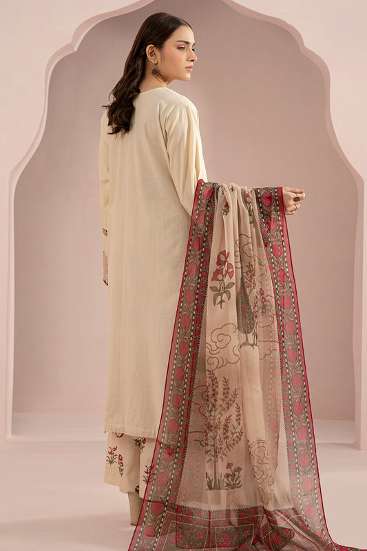 Embroidered Shirt Shalwar Dupatta - 0360