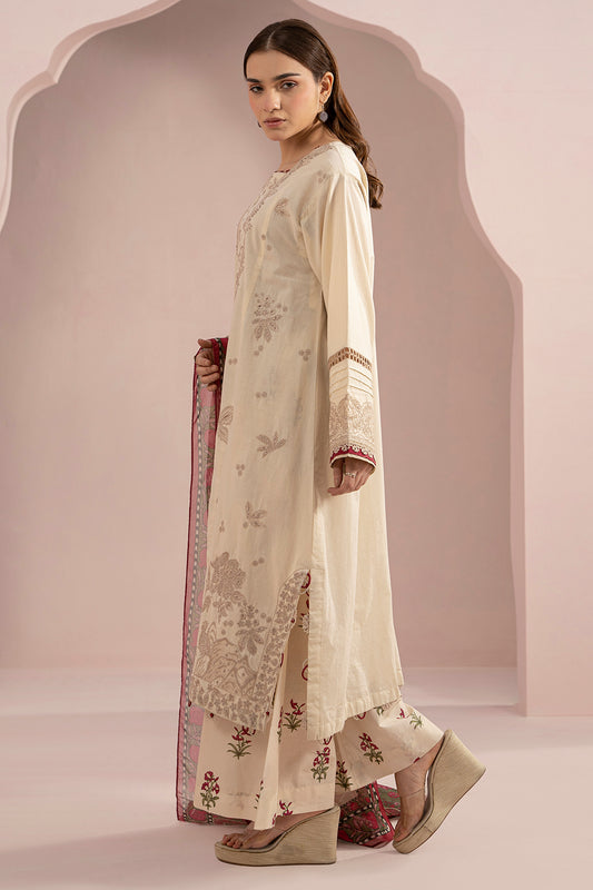 Embroidered Shirt Shalwar Dupatta - 0360