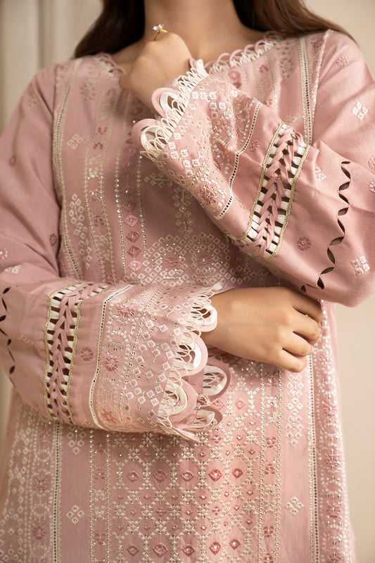 Embroidered Shirt Shalwar Dupatta - 0361