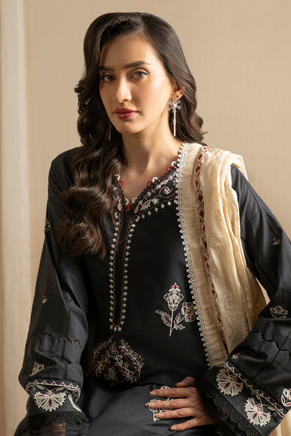 Embroidered Shirt Shalwar Dupatta - 0362