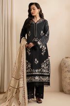 Embroidered Shirt Shalwar Dupatta - 0362