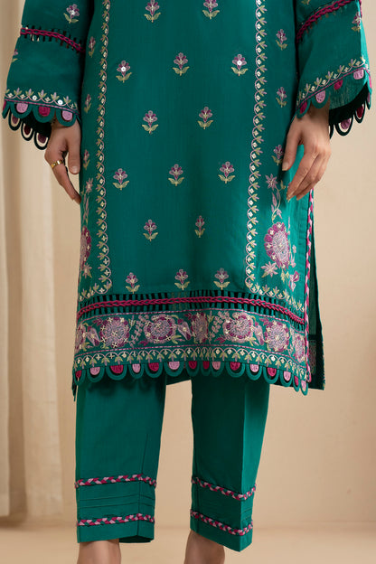 Embroidered Shirt Shalwar Dupatta - 0363